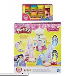 PD Play-Doh Disney Princess Sparkle Kingdom + Play-Doh Sparkle Compound Bundle  B07G5JBD8C